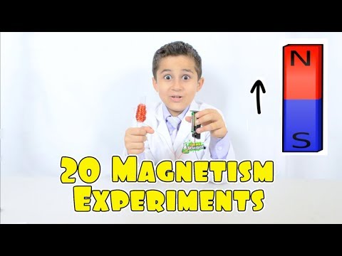20 Experiments with Magnets and Magnetism STEM Jojo Science show Ep 45