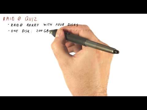 RAID 0 Quiz - Georgia Tech - HPCA: Part 5