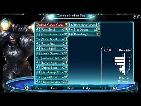 Th-MEME DECK 22: Coming in Hard and Fast (Corvus Corax) - Horus Heresy Legions