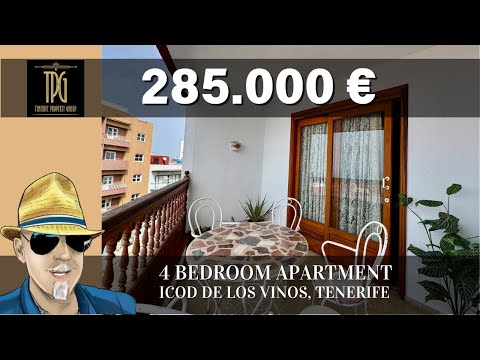 🏡Inside a 4 Bedroom Apartment for Sale in Icod de los Vinos, Tenerife – Property Tour #tenerife