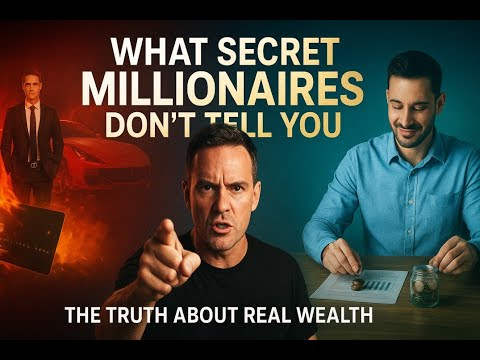 "What Secret Millionaires Don’t Tell You | The Harsh Truth About Wealth, Success & Financial Freedom
