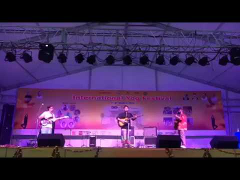 Rahul Netra Negi International yoga festival , rishikesh .