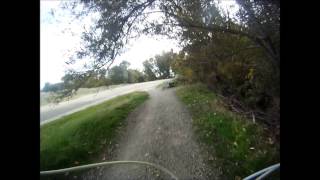 preview picture of video 'Eagle Greenbelt north side trail in two minutes, twenty eight seconds'