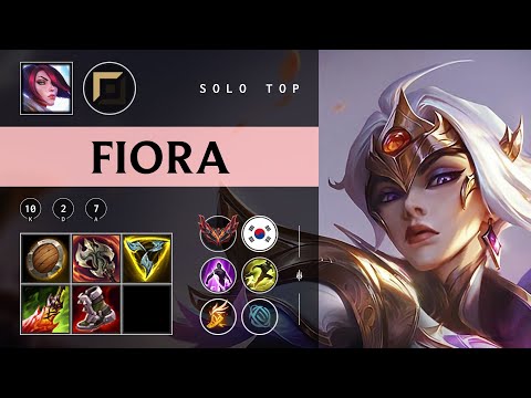 Fiora Top vs Darius - KR Grandmaster Patch 25.24