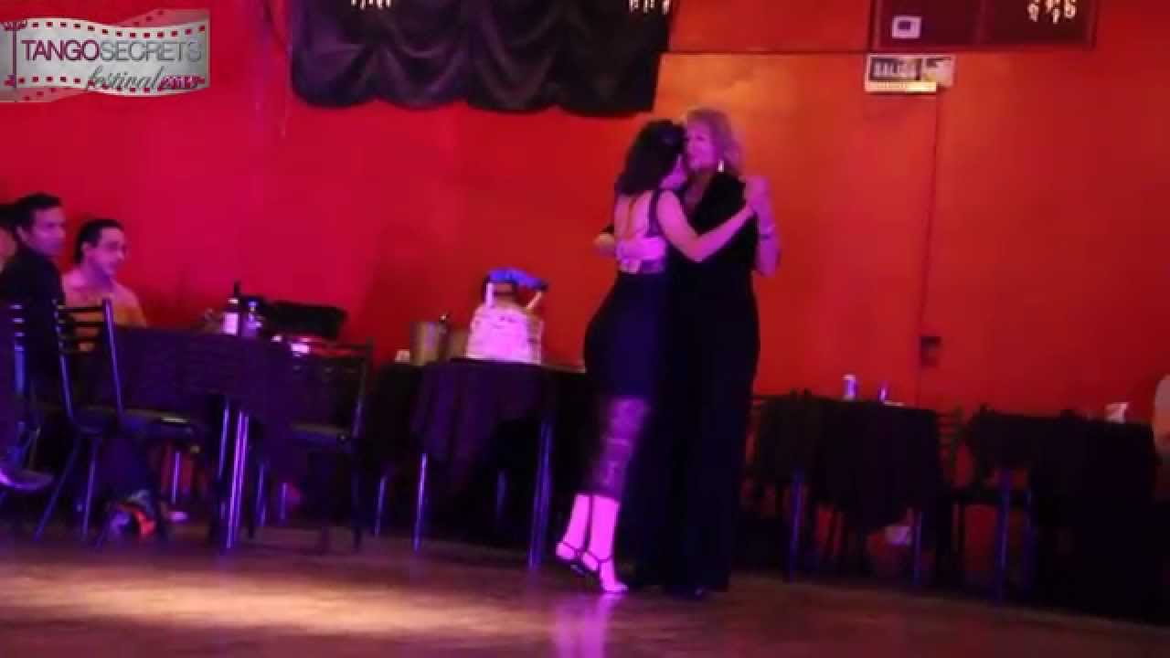 SOL CERQUIDES Y ANA MARIA SCHAPIRA en el Tango Secrets Festival 2014 01/02