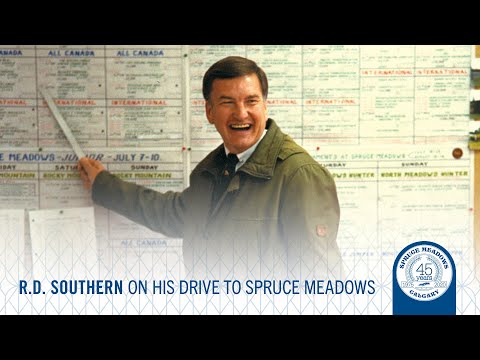 SM 45th Anniversary Moment: Driving to Spruce Meadows with Mr. Southern