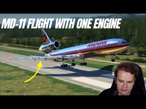 Can The MD-11 Fly With ONE ENGINE?