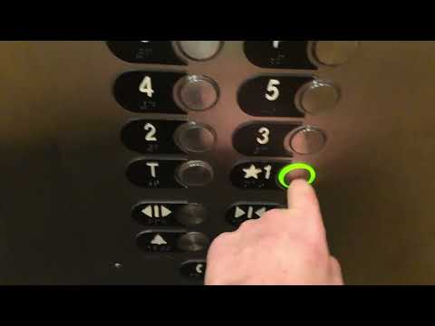 Pittsburgh-Armor/Otis 411M elevators - Southward at Carriage Park Apts. - Scott Township (PGH), PA