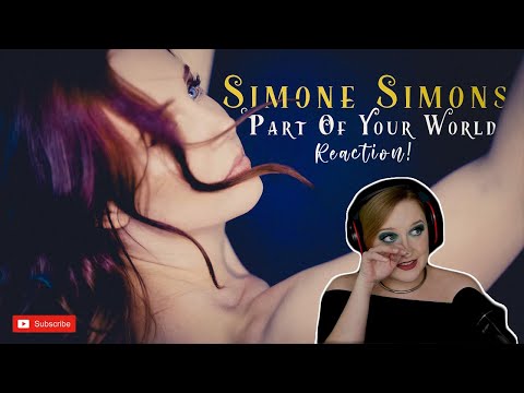 SIMONE SIMONS - Part of your World (The Little Mermaid Cover) | REACTION