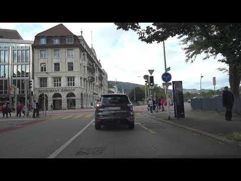 Beautiful  SWITZERLAND. Enter the Olten City.