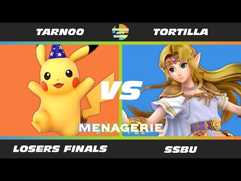 Menagerie: Tarn00 (Pikachu) VS Tortilla (Zelda) - Super Smash Bros Ultimate