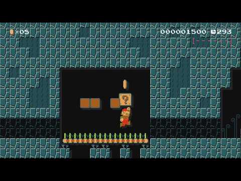 1-2:What a cramped tunnel! by Myuu - Super Mario Maker - No Commentary 1bk
