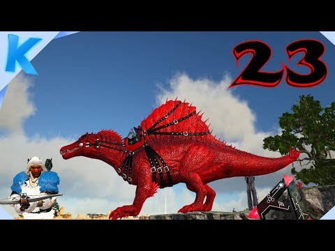 Ark -Ep23- EasterBunny - Alpha Spino - Ark modded Extinction Core