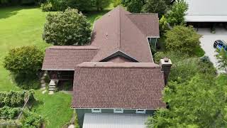 🏠 Roof & Gutter Upgrade | Atlas Pinnacle Pristine | Burnt Hickory | Almighty Services, LLC