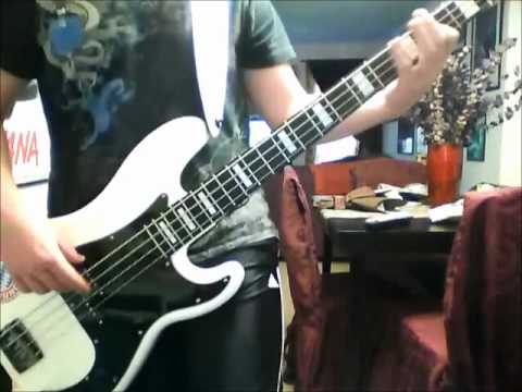 Lady Gaga - The Edge of Glory Bass Cover w/ TABS!!!