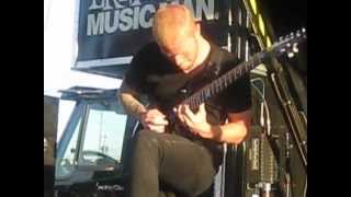 Born of Osiris- Follow the Signs Lee guitar solo Warped Tour &#39;12