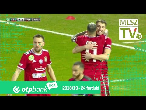 Grozav Gheorghe-Teodor gólja a Kisvárda Master Good – Budapest Honvéd mérkőzésen