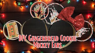 DIY Gingerbread Cookie Mickey Ear Hack | Disney Gingerbread Collab