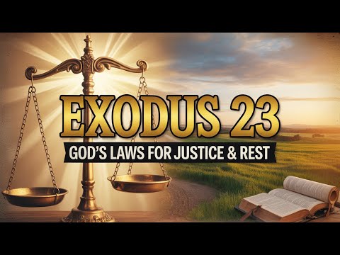 Exodus Chapter 23 Explained (God's Laws for Justice and Rest)