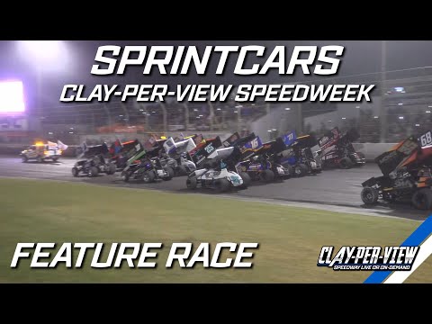 Sprintcars | CPV Speedweek - Warrnambool - 1st Jan 2023 | Clay-Per-View Highlights