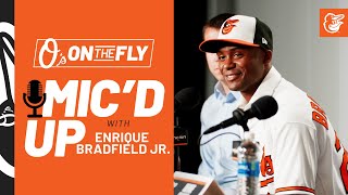 Enrique Bradfield Jr. Mic’d Up | O’s on the Fly | Baltimore Orioles