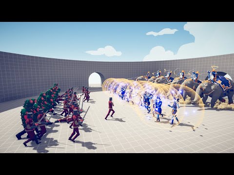 Squire + Cactus vs Every Unit - Totally Accurate Battle Simulator TABS