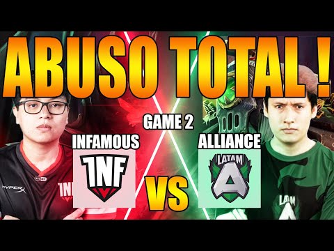 INFAMOUS VS ALLIANCE LATAM [BO2] - GAME 2 - MINOZ VS LUMIERE - DPC SA 2023 Tour 1: Division I