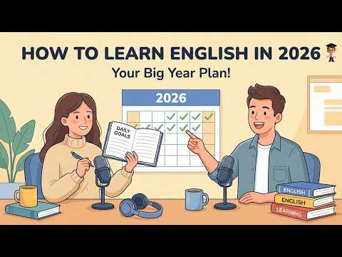 How to Learn English in 2026 | Best Study Plan for Beginners | English Podcast