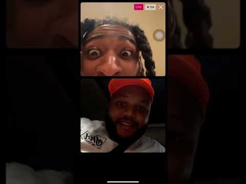 LA4ss On IG Live😭😂 Money Mell, Fans Tweakin 🎤