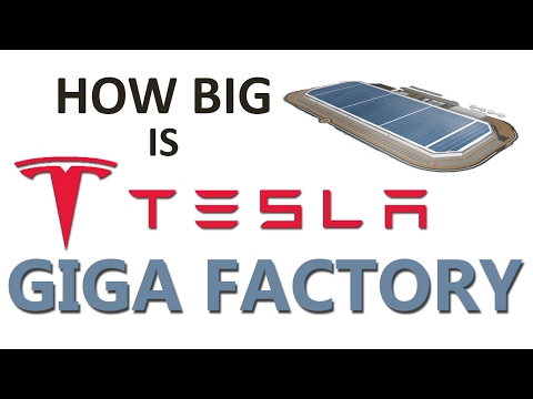 image-How big is Tesla's biggest factory?