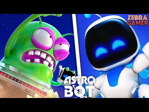 Astro Bot All Bosses! - Zebratastic Moments