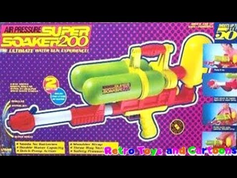 Super Soaker 200 Ideal 1991 Commercial Retro Toys and Cartoons