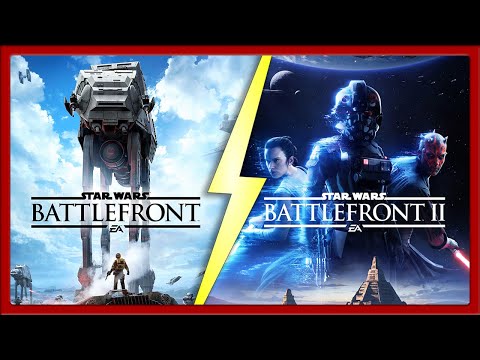 THE ULTIMATE COMPARISON: Star Wars Battlefront 1 (2015) vs Battlefront 2 (2017)
