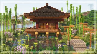 Minecraft: How to Build a Japanese Tea House - Tutorial + Download