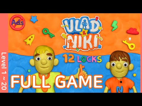 Vlad & Niki 12 Locks Full Game Walkthrough | All Levels