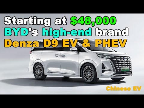 Thumbnail for Chinese EV: Denza D9 EV & PHEV, BYD's high-end brand, starting at $48,000 by Denza