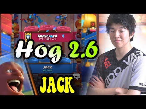 JACK 2.6 Hog Cycle vs LavaLoon 👈6900+ gameplays - Clash Royale