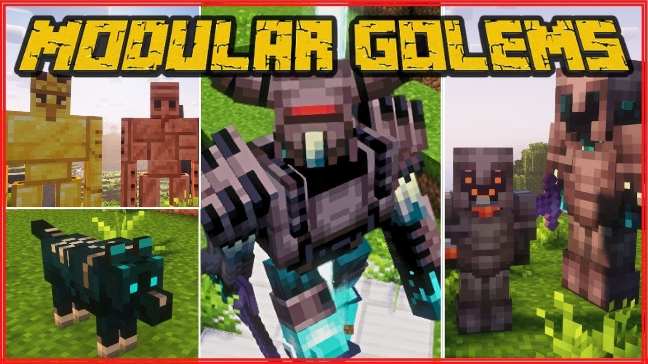 THE BEST GOLEM MOD YOU'VE NEVER HEARD ABOUT | Modular Golems (1.20.1) - [Minecraft Mod Showcase]