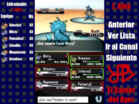Pokemon Negro 2 y Blanco 2 - Walkthrough Parte 68: J. Alex vs Cintia II