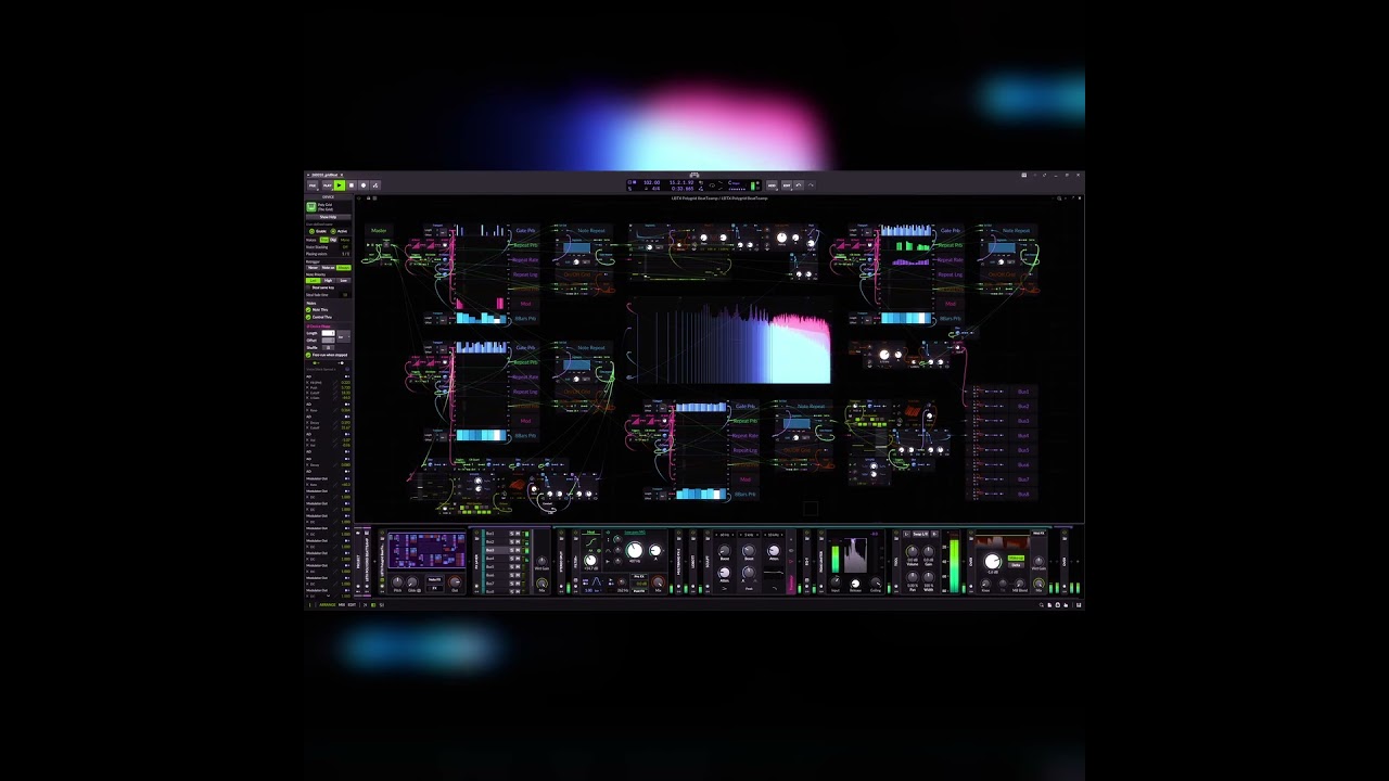 🧠Narcotic Bass🫠 #shorts #bitwig #modularsynth