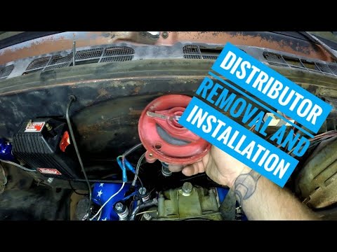 How to remove and install a distributor. Replacing the HEI distributor with a Mallory unilite.