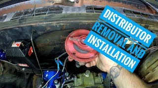 How to remove and install a distributor. Replacing the HEI distributor with a Mallory unilite.