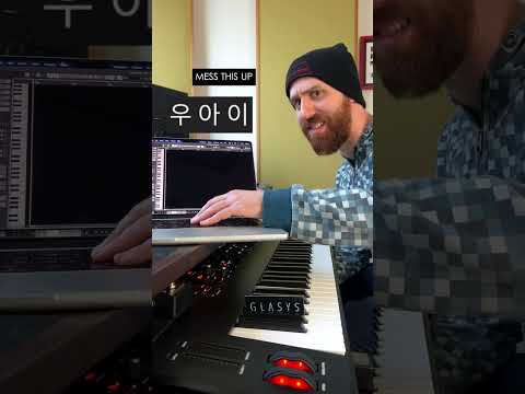 They Asked Me to Draw In Korean (Live MIDI Art)