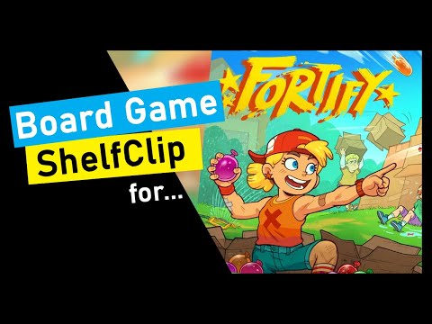 ShelfClips: Fortify (Short Board Game Preview)