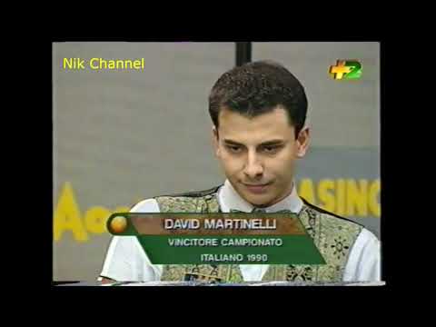 MARTINELLI vs TRIUNFO Finale 10^Prova 3°Mondiale Pro Biliardo 1996 @TREDICALCIO