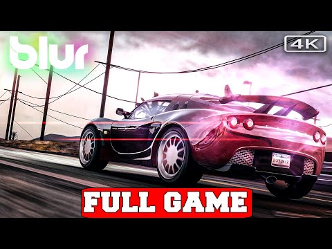 BLUR Gameplay Walkthrough FULL GAME No Commentary (PC 4K Longplay)