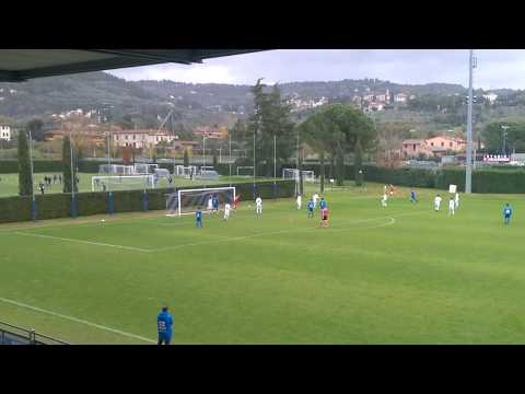 Torneo di Natale Under 15, Coverciano, Gara 5 - Traversa di Salvatore Ribaudo