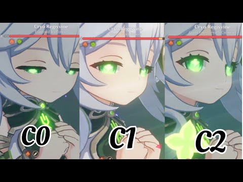 C0 vs C1 vs C2 Nahida ??  || Genshin Impact ||