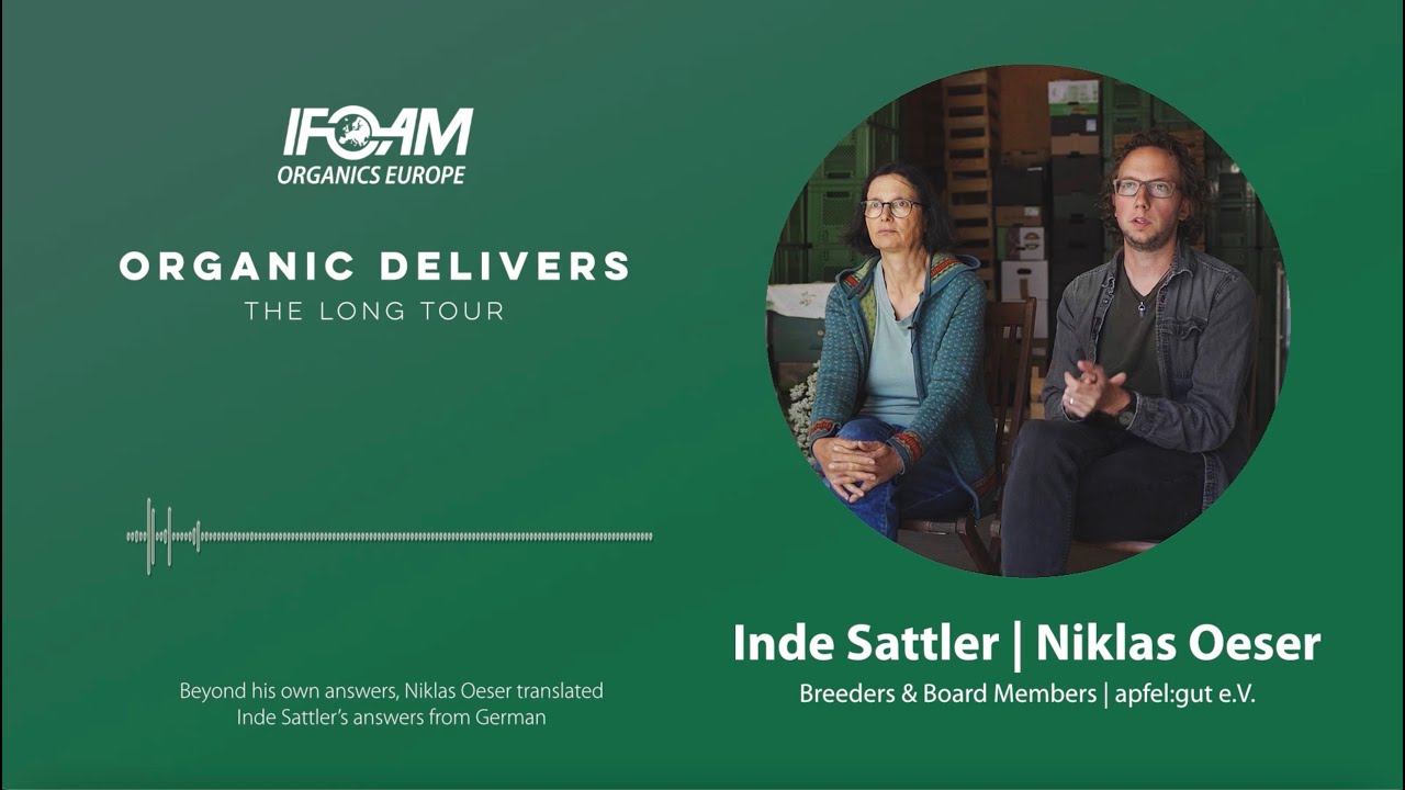 #OrganicDelivers' Podcast | Organic breeding - Interview with Inde Sattler & Niklas Oeser