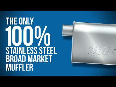 Walker® Quiet-Flow® 100% Stainless Steel Muffler